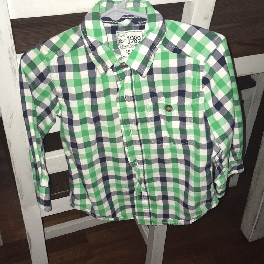18-24 months button up shirt